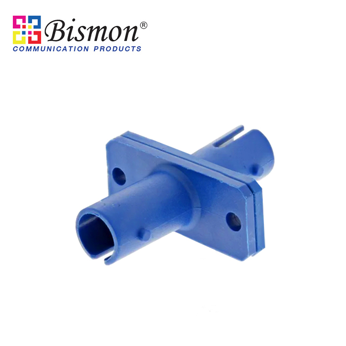 ST-Adaptor-MM-Simplex-Polymer-Housing-Phos-Bronze-Flange-Type